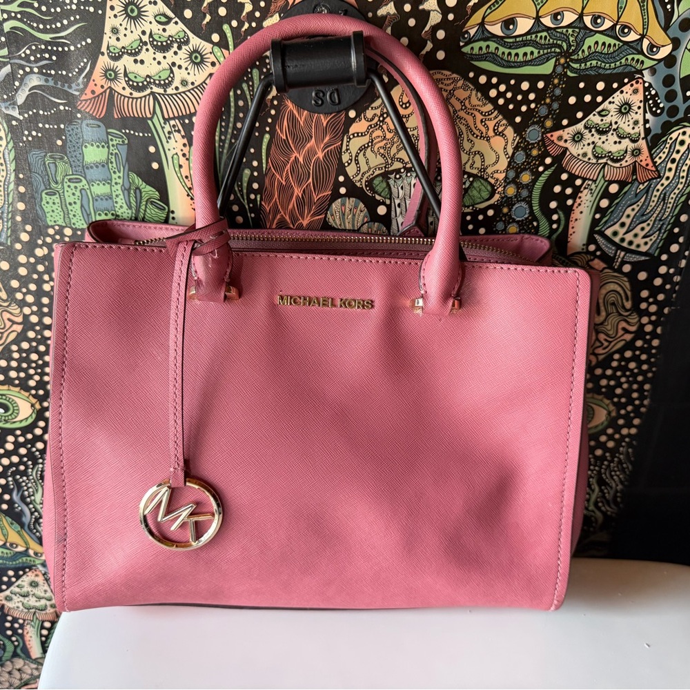 Michael Kors Pink Satchel Bag